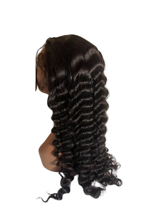 13x4 Full Deep Wave Frontal Wig